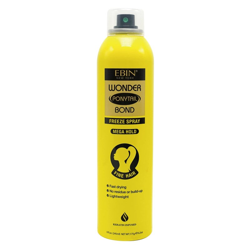 Wonder ponytail bond freeze spray mega hold 245ml