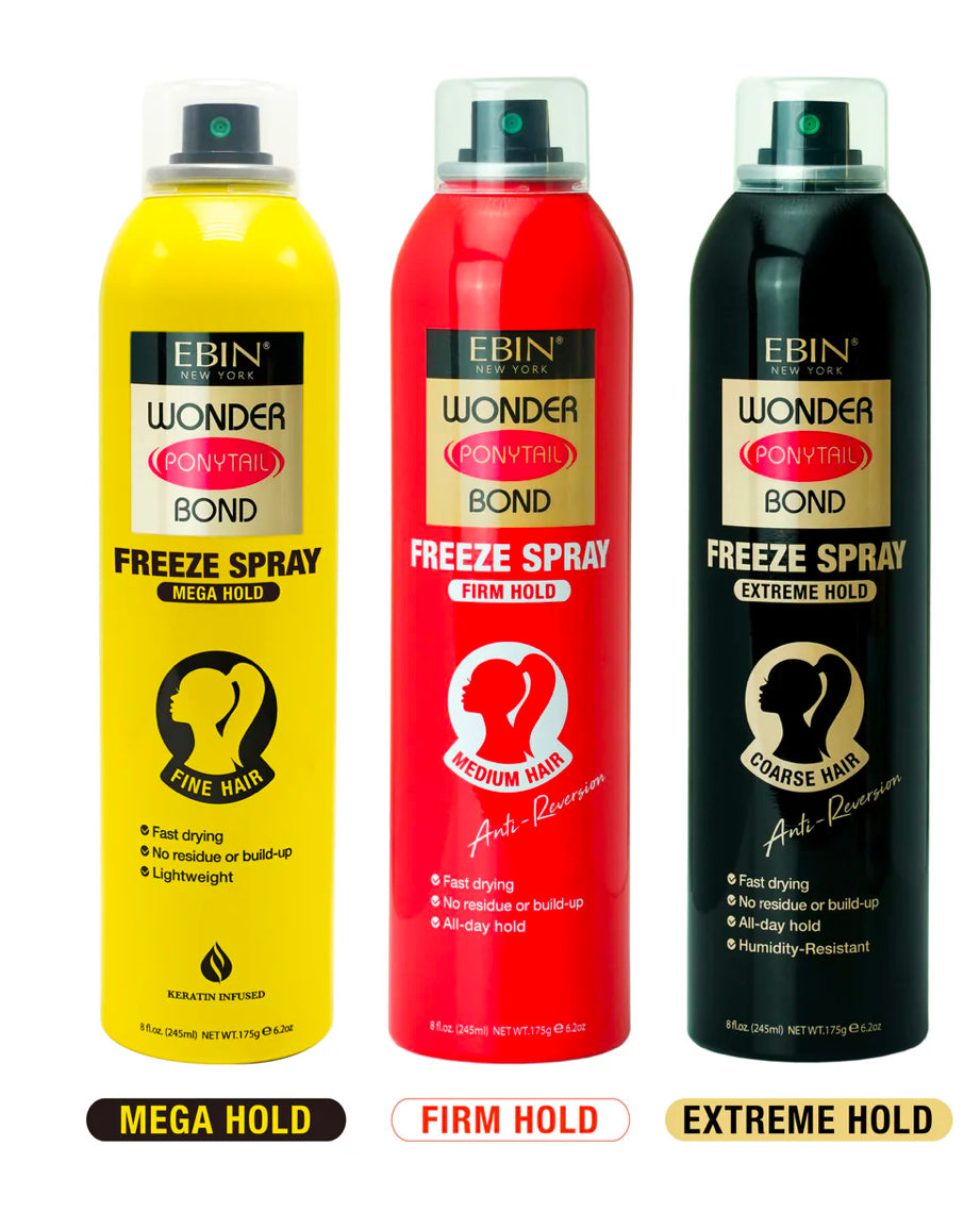 Wonder Ponytail Bond Freeze Spray - Firm Hold