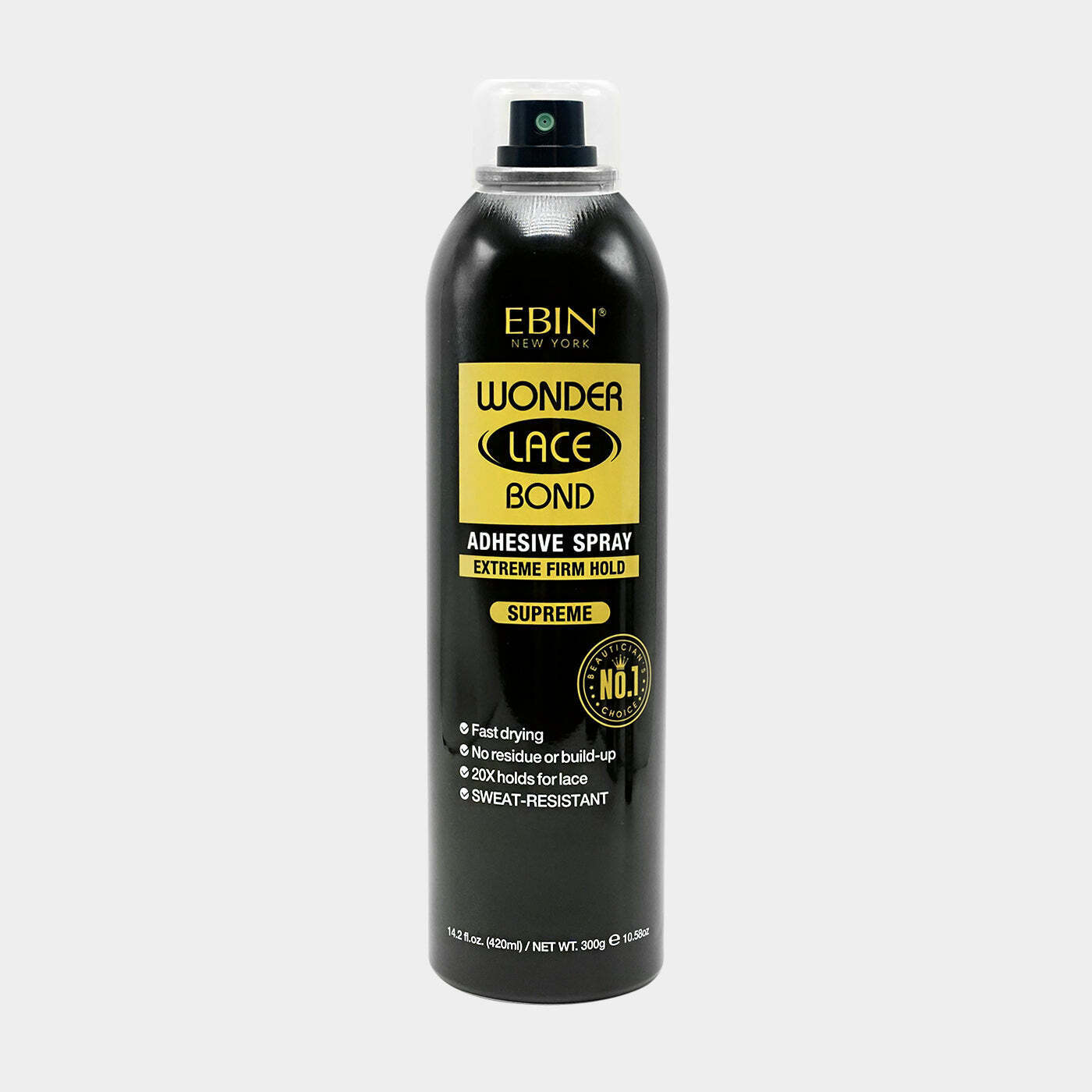 Wonder lace bond wig adhesive spray supreme.