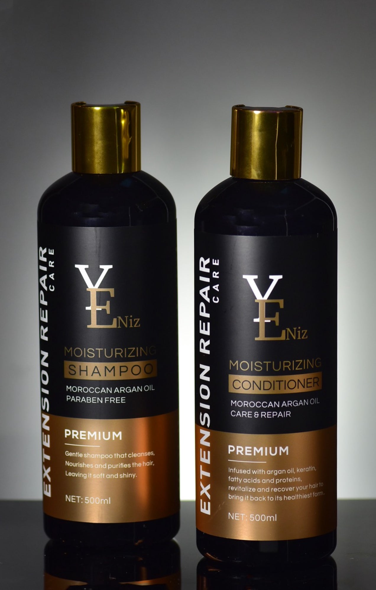 MOISTURISING CONDITIONER
MOROCCAN ARGAN OIL
CARE & REPAIR
