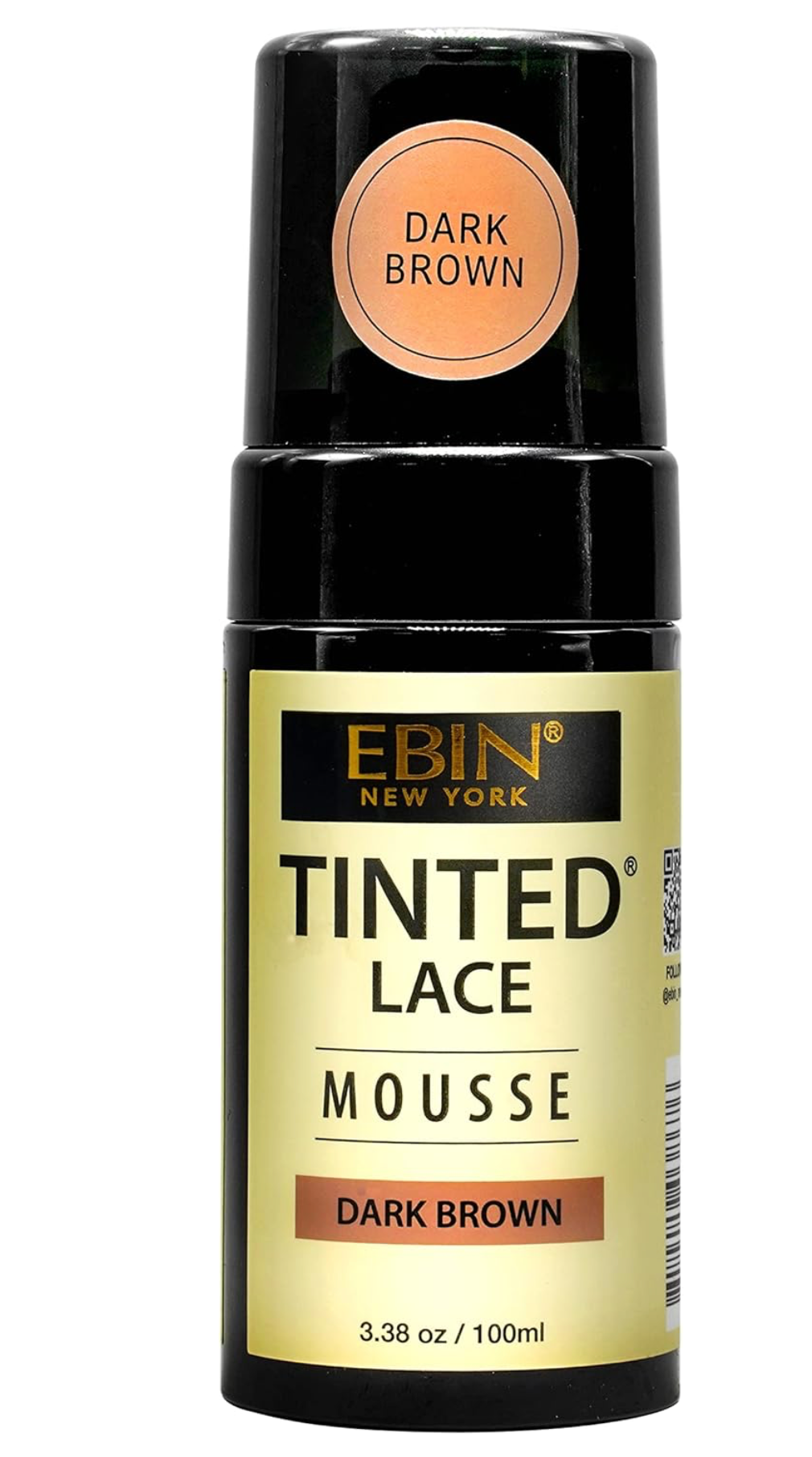 Tinted lace mousse dark brown 100ml